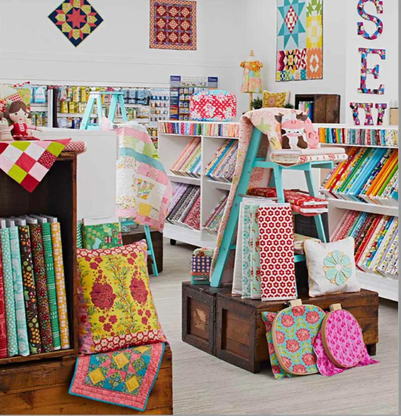 The Stitchery: Owned by Stephanie Bradshaw, mother of senior Madeline Bradshaw.