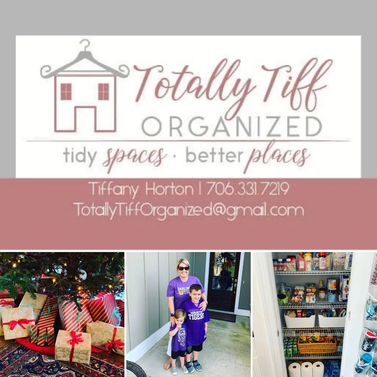 Totally Tiff Organized: Owned by Tiffany Payne Horton (’02), mother of second-grader Sam Horton.