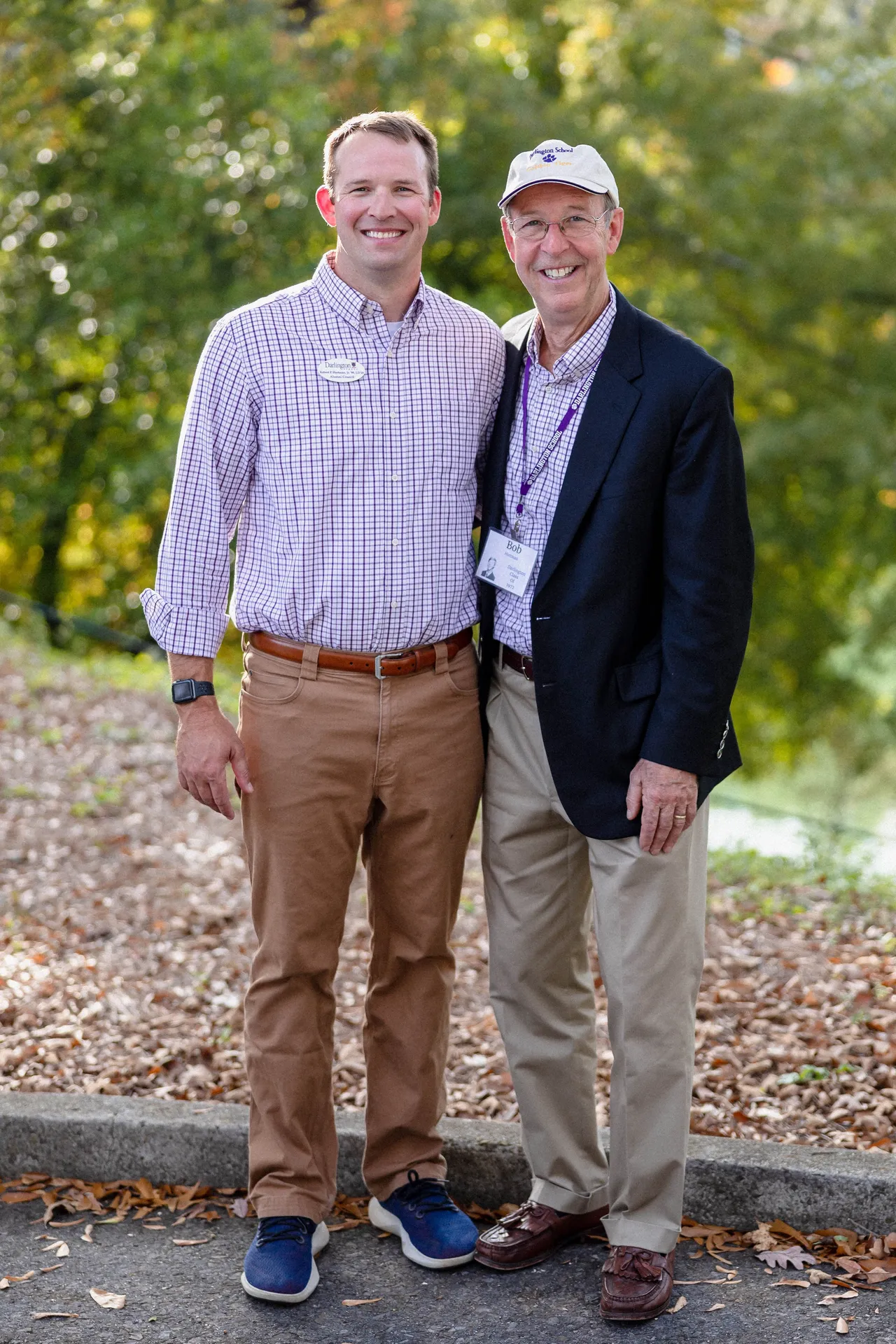 Dr. Bob Hortman ('72) and his son, Robert Hortman Jr. (’99, LD ’18)