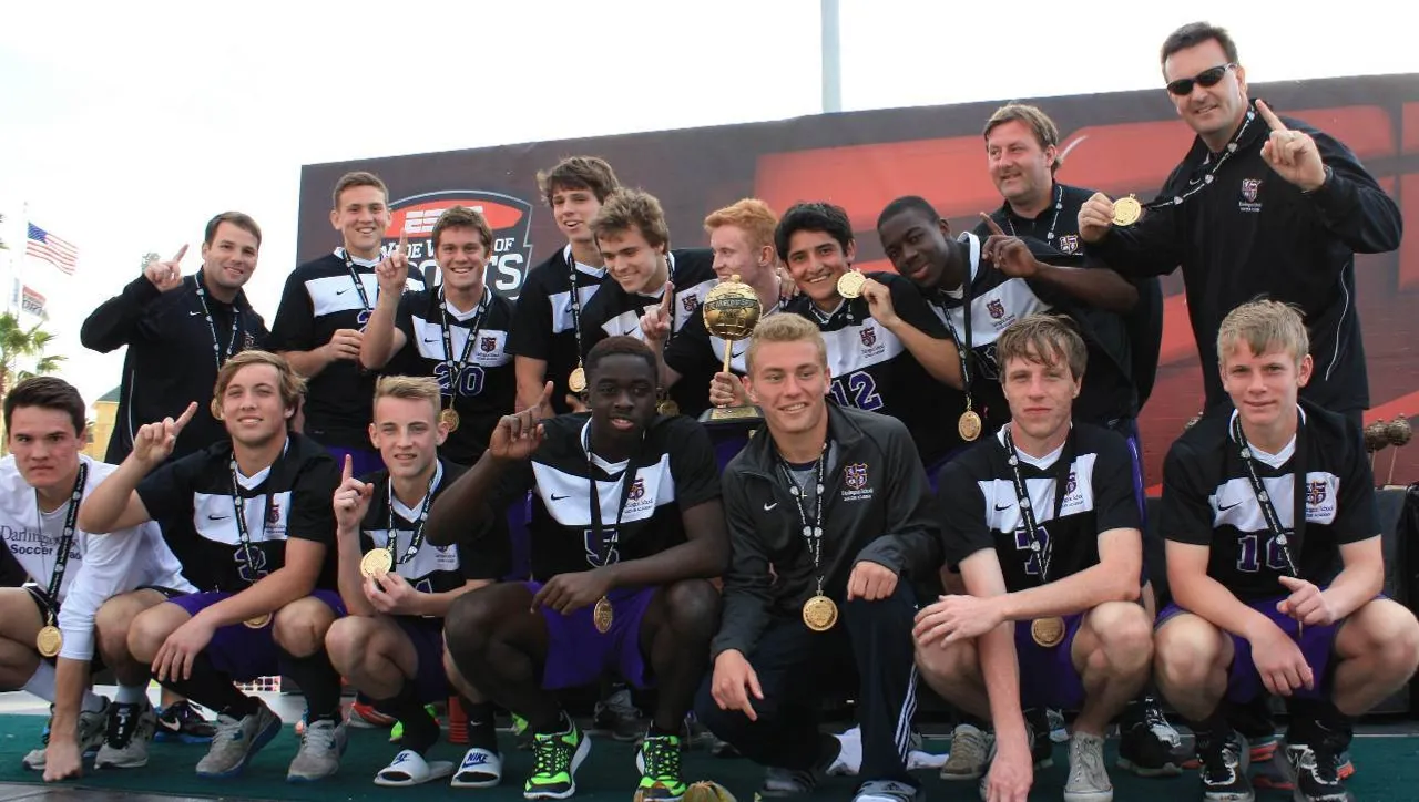 U18 Boys after winning the President's Day Tournament at Disney World in 2013.